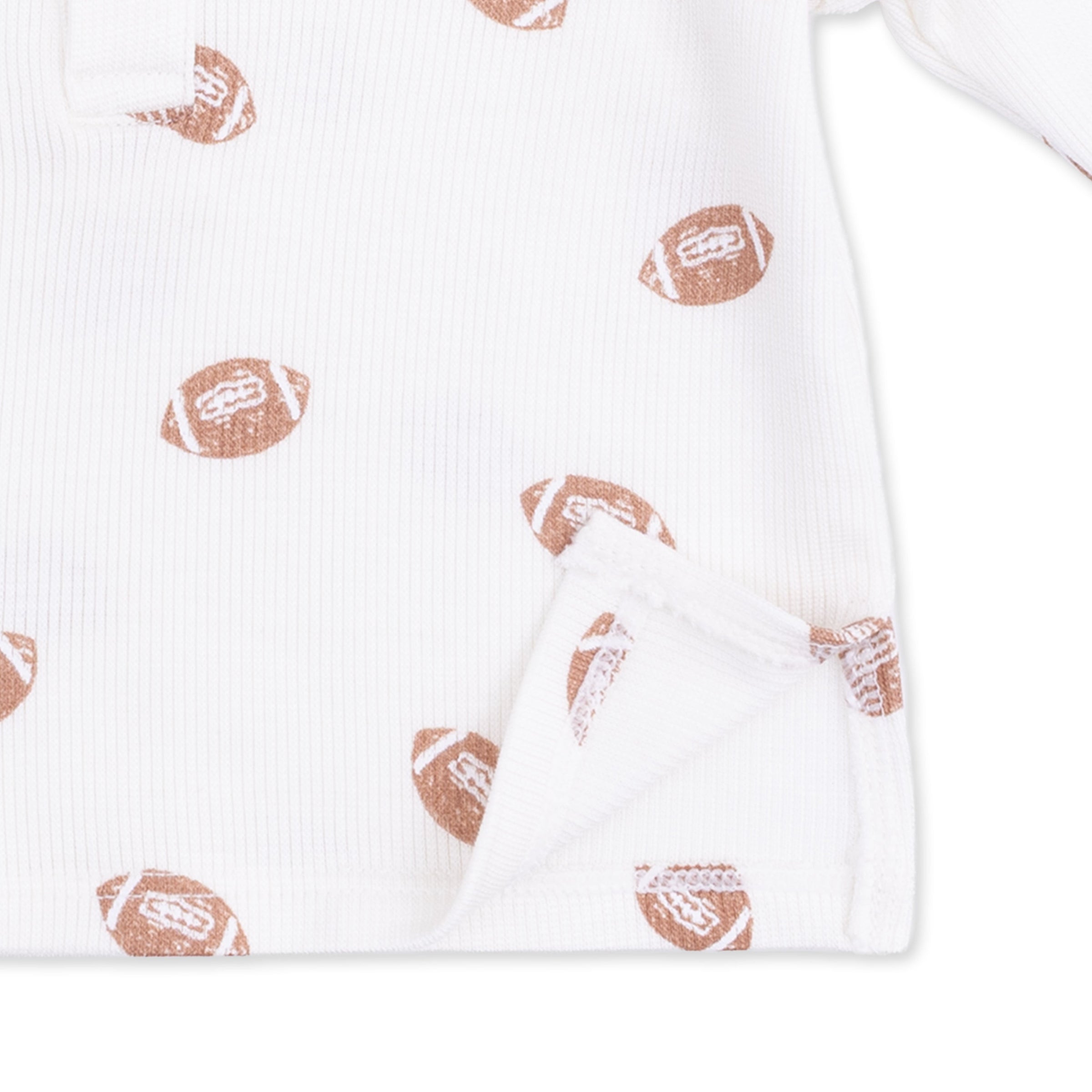 Mini Footballs - Long Sleeve Henley Play Set