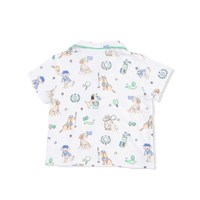 Country Club Dogs Neutral - Polo with Casual Short