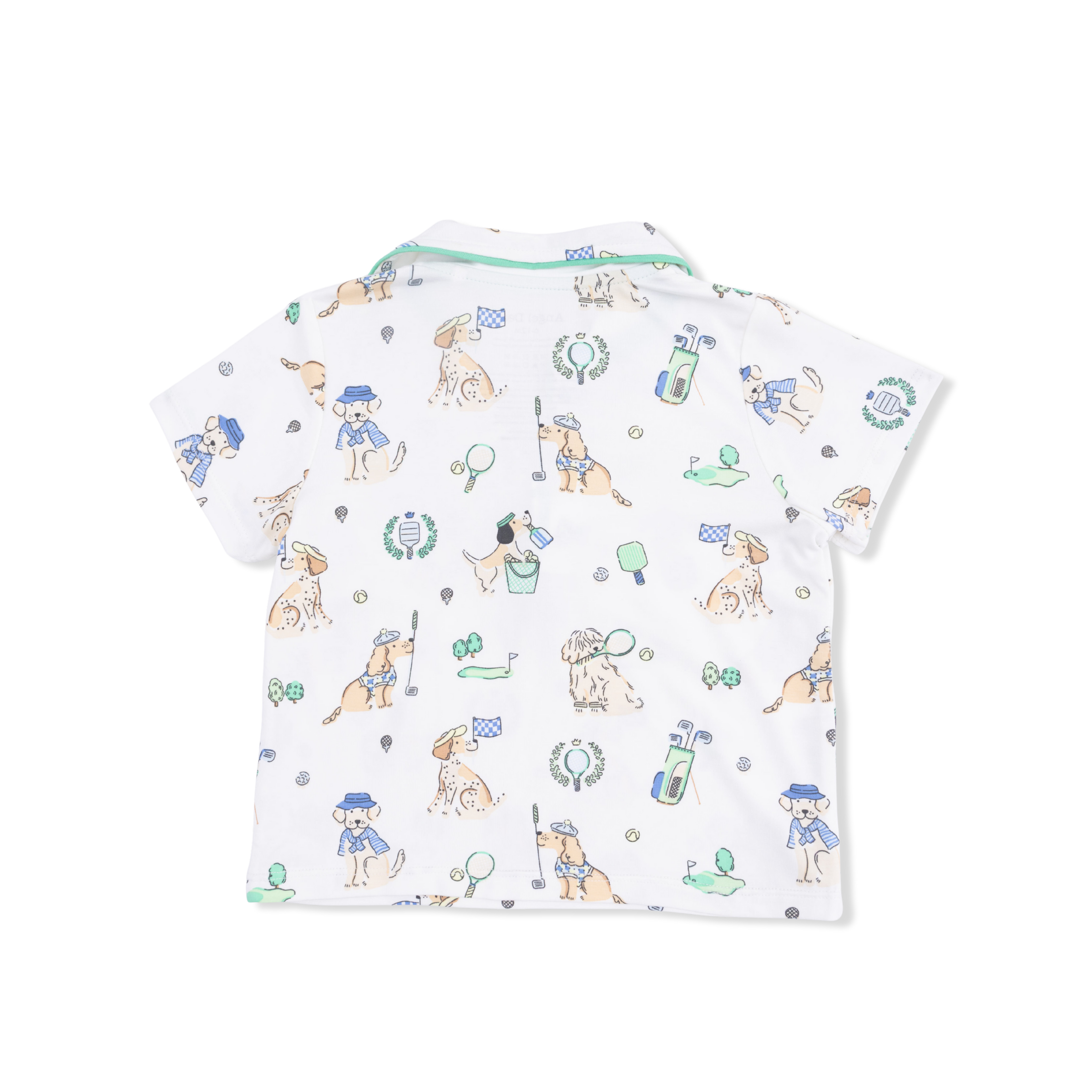 Country Club Dogs Neutral - Polo with Casual Short  & Bucket Hat