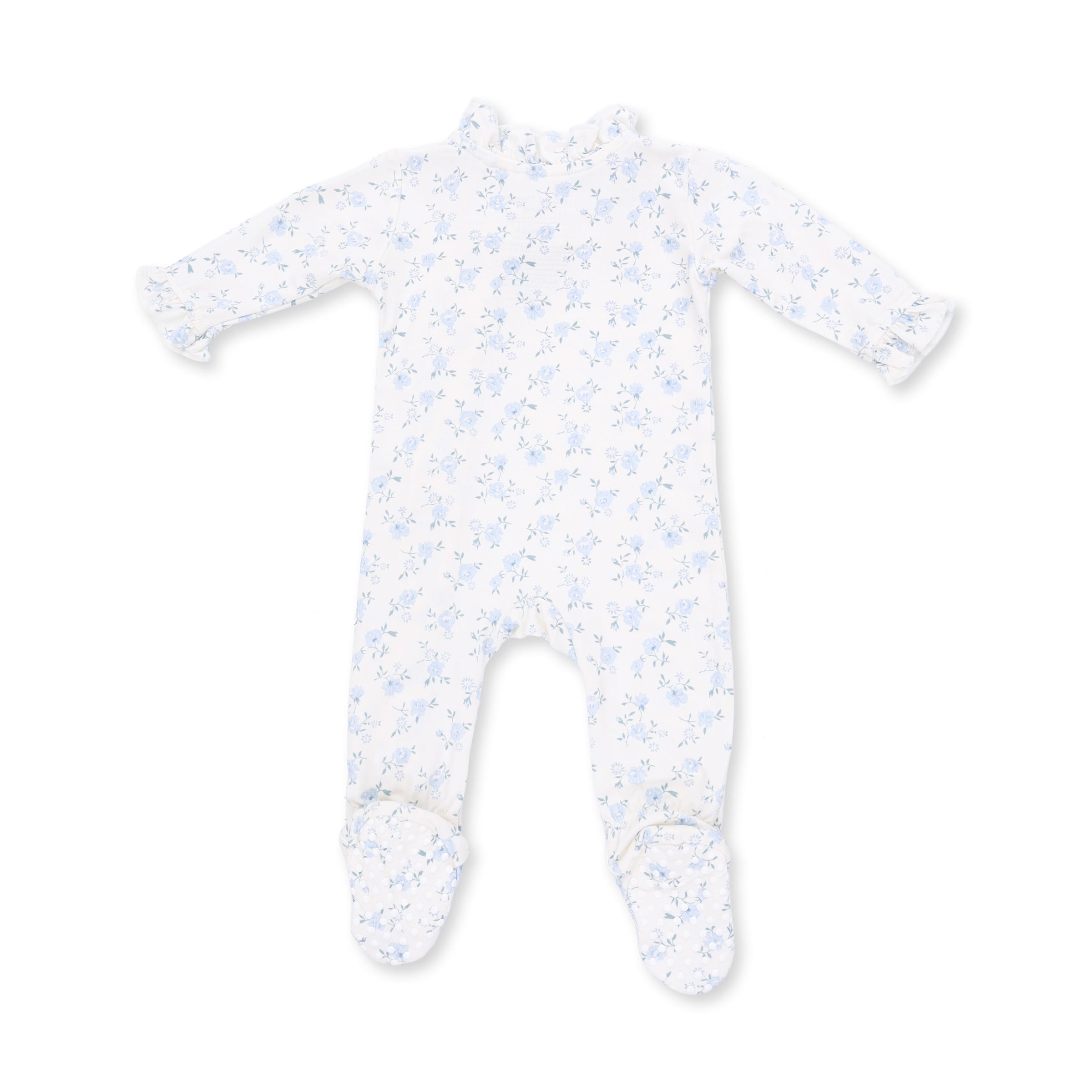 Rose Briar - Kimono Ruffle Snap Footie