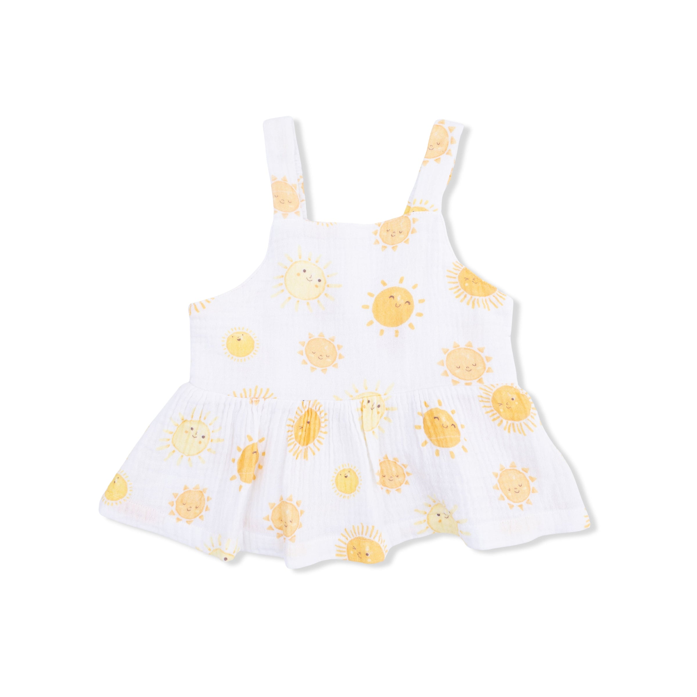 Happy Suns - Peplum Tank with Wide Leg Pant