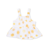 Happy Suns - Peplum Tank with Wide Leg Pant