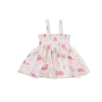 Flamingos - Smocked Top & Smocked Waist Pants