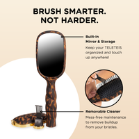 Detangler Brush |Tortoise| Fine