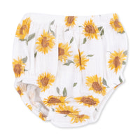 Baby Sunflower - Western Pearl Snap Dress & Bloomer