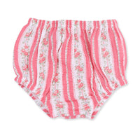Suzie Floral Stripe - Romy Dress and Bloomer