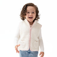 Sherpa - Zip Vest with Heart Pockets