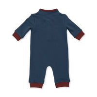 Varsity French Terry - Zip Neck Romper
