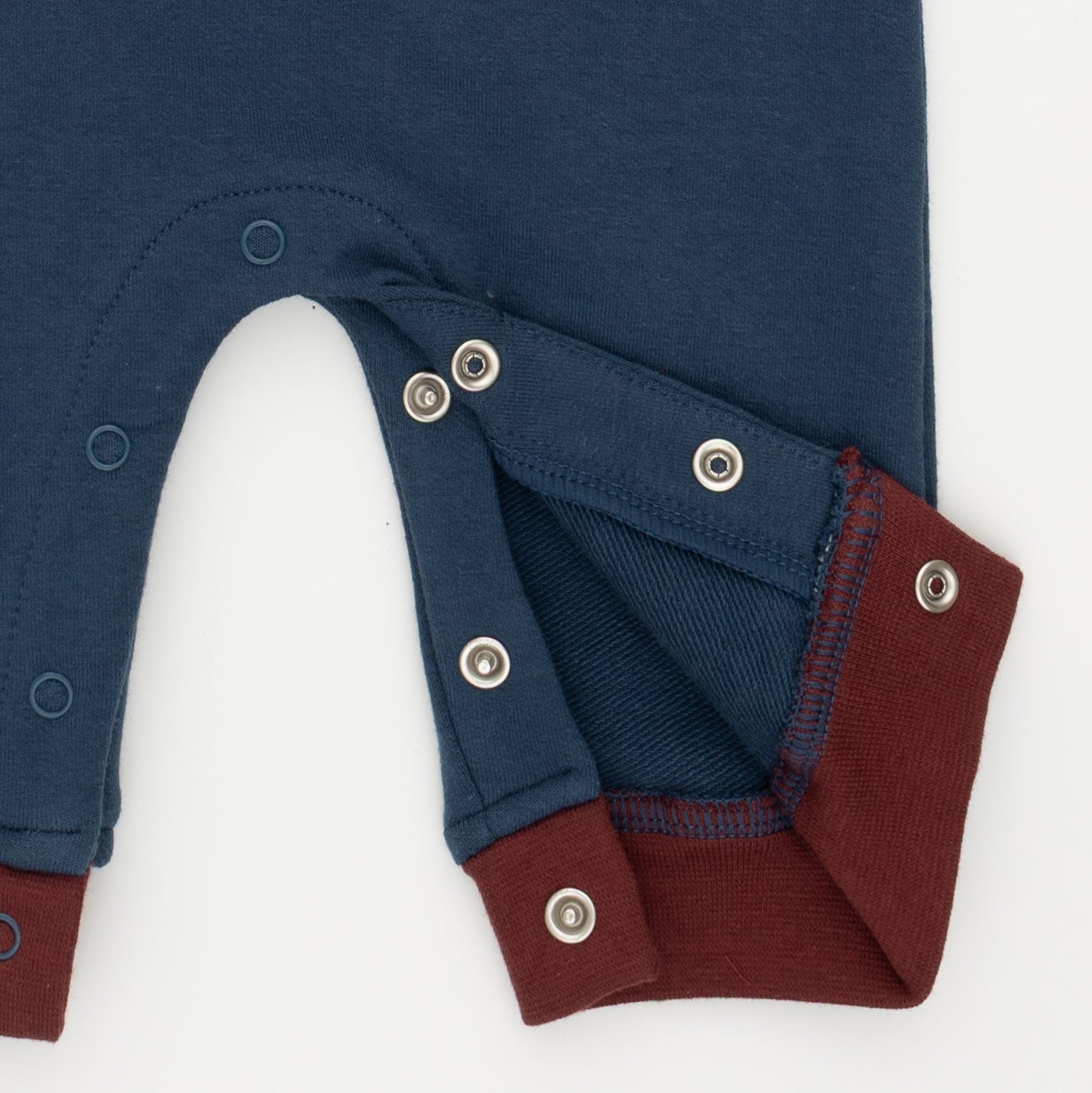 Varsity French Terry - Zip Neck Romper