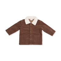 Solid Beaver Fur Corduroy - Corduroy Jacket