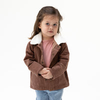 Solid Beaver Fur Corduroy - Corduroy Jacket