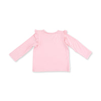 Megan's Bowtiful Hockey Stripe - Ruffle Tee and Baby Bells