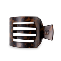 Tortoise | Large | Flat Square Hair Clip