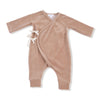 Velour Teddy Bear - Velour Wrap Coverall
