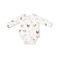 Collector Chickens - Unisex - Lap Shoulder Bodysuit