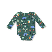 Camping Veggies - Lap Shoulder Bodysuit