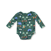 Camping Veggies - Lap Shoulder Bodysuit