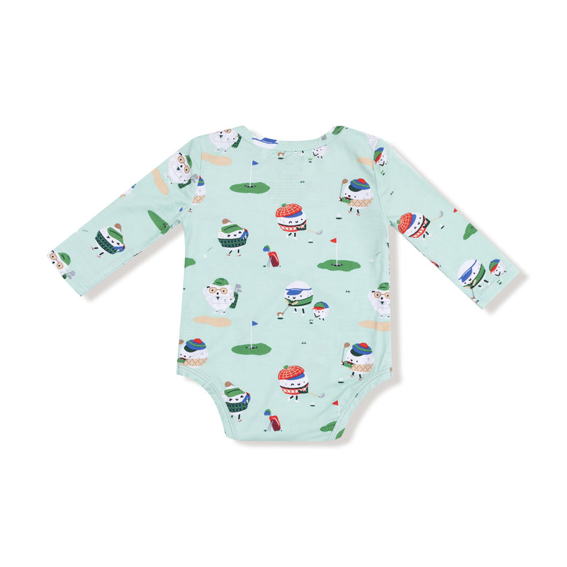 Golf Pros - Green - Lap Shoulder Bodysuit