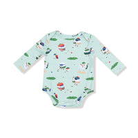 Golf Pros - Green - Lap Shoulder Bodysuit