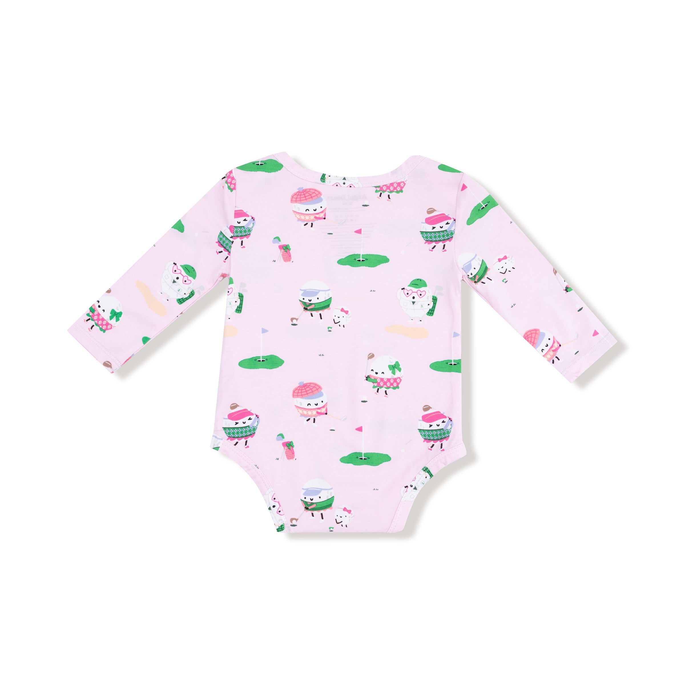 Golf Pros - Pink - Lap Shoulder Bodysuit