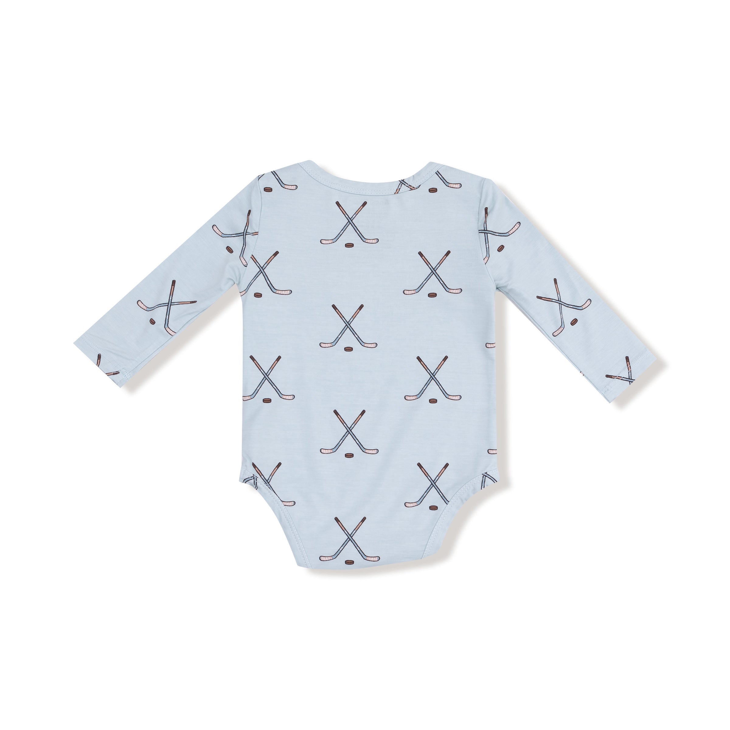 Hockey - Stone Blue - Lap Shoulder Bodysuit