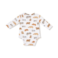 Napping Puppies - Lap Shoulder Bodysuit