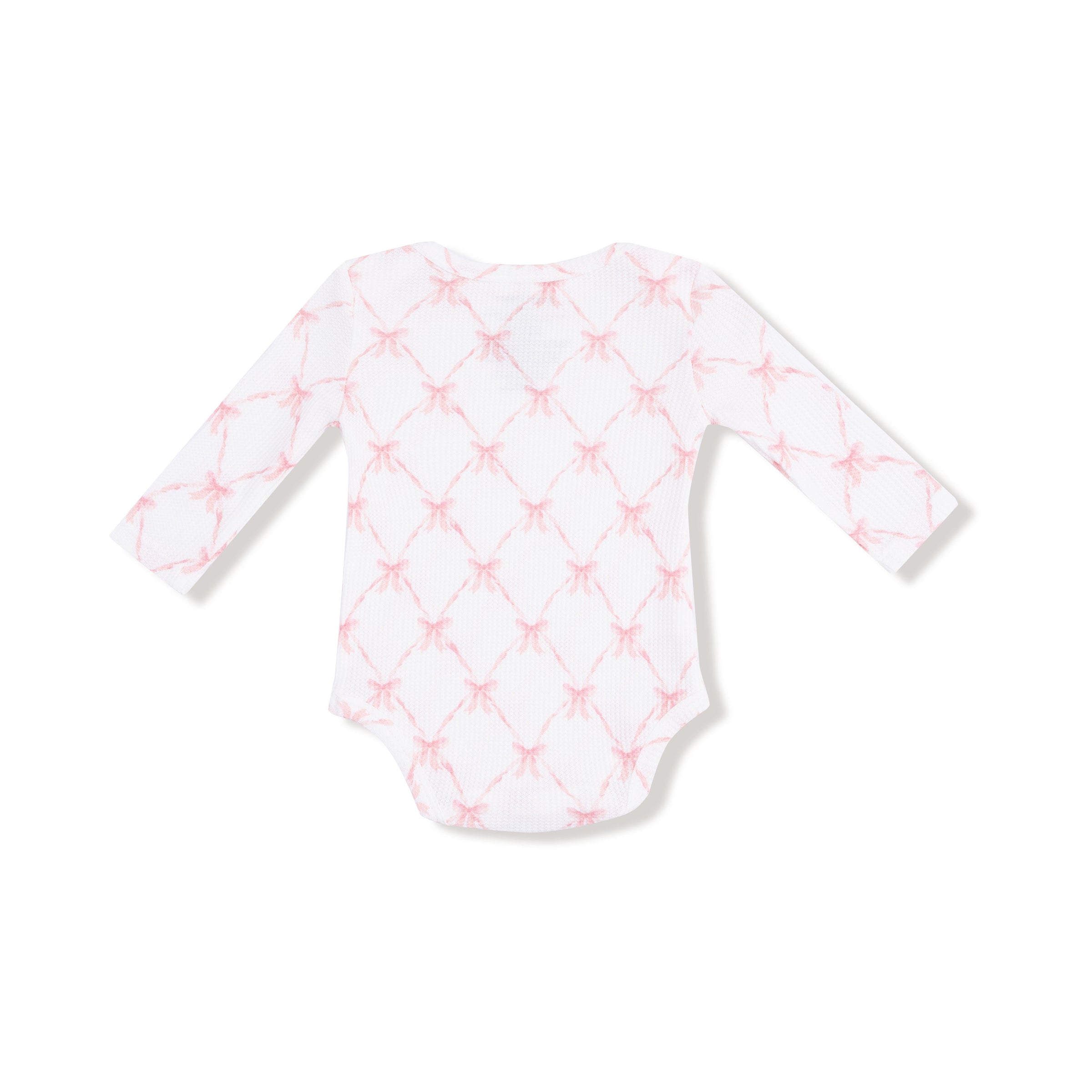 Ribbon Bow Trellis - Lap Shoulder Bodysuit