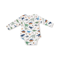 Washy Dinos - Lap Shoulder Bodysuit