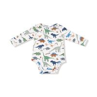 Washy Dinos - Lap Shoulder Bodysuit