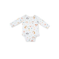 Baby Farm Faces - Long Sleeve Bodysuit