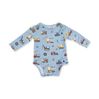 Crayon Construction - Long Sleeve Bodysuit