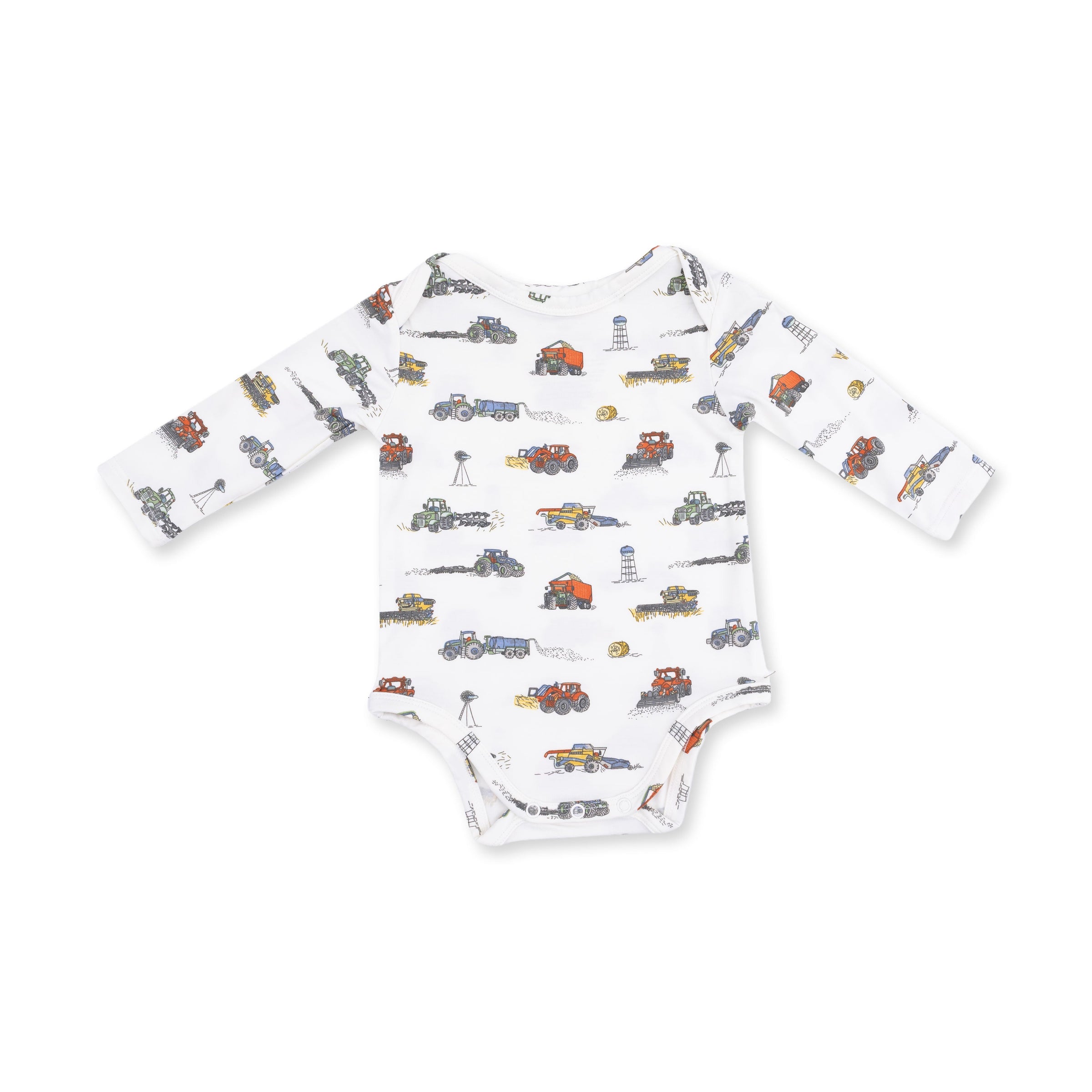 Farm Machines - Long Sleeve Bodysuit