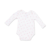 Little Horseshoes Pink - Long Sleeve Bodysuit