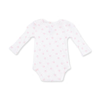 Little Horseshoes Pink - Long Sleeve Bodysuit