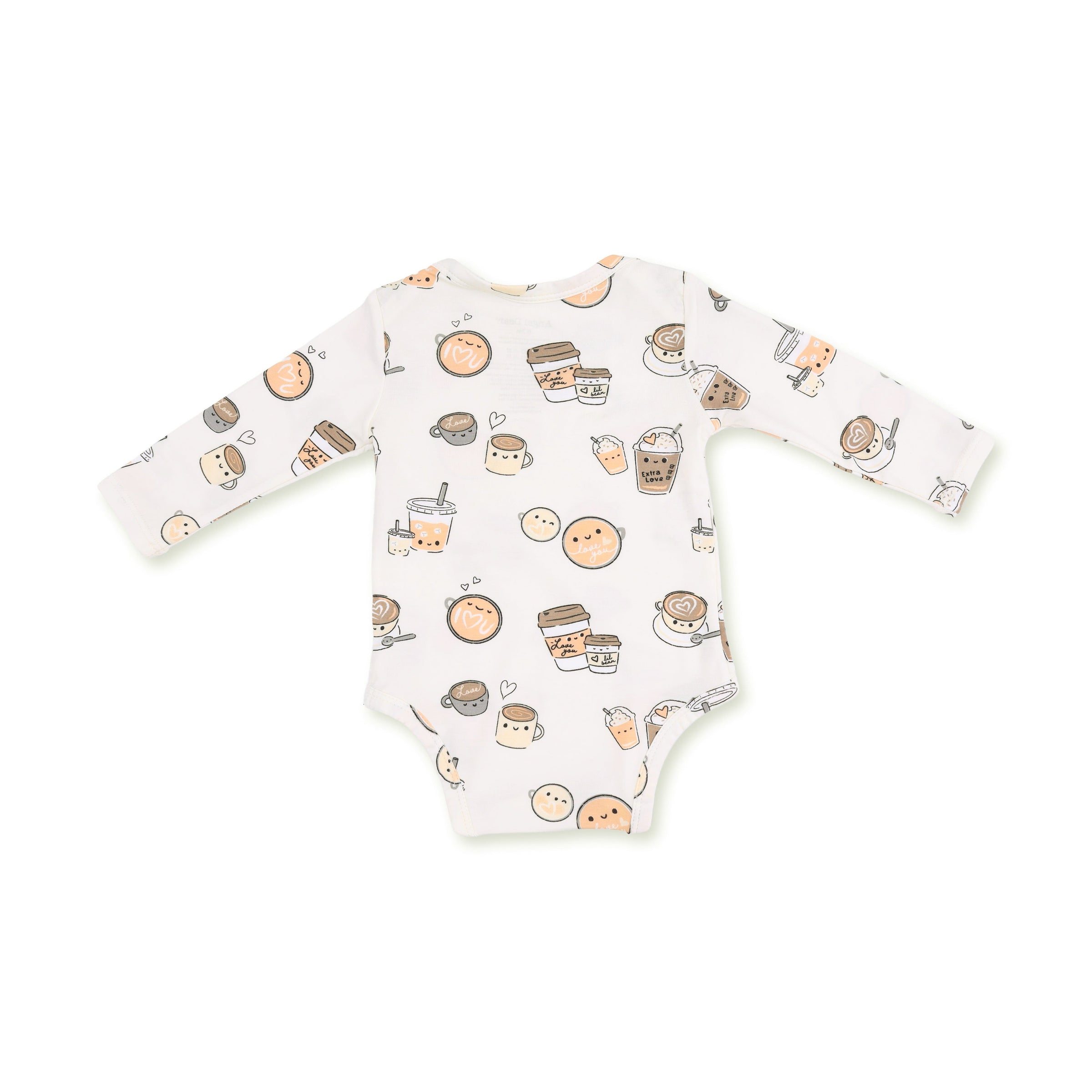 Love You A Latte - Long Sleeve Bodysuit