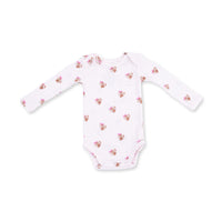 Mini Football Hearts - Long Sleeve Bodysuit