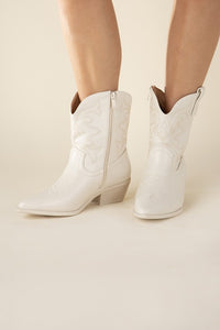 WILLA-1 Western Booties