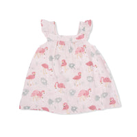 Flamingos - Sundress & Bloomer
