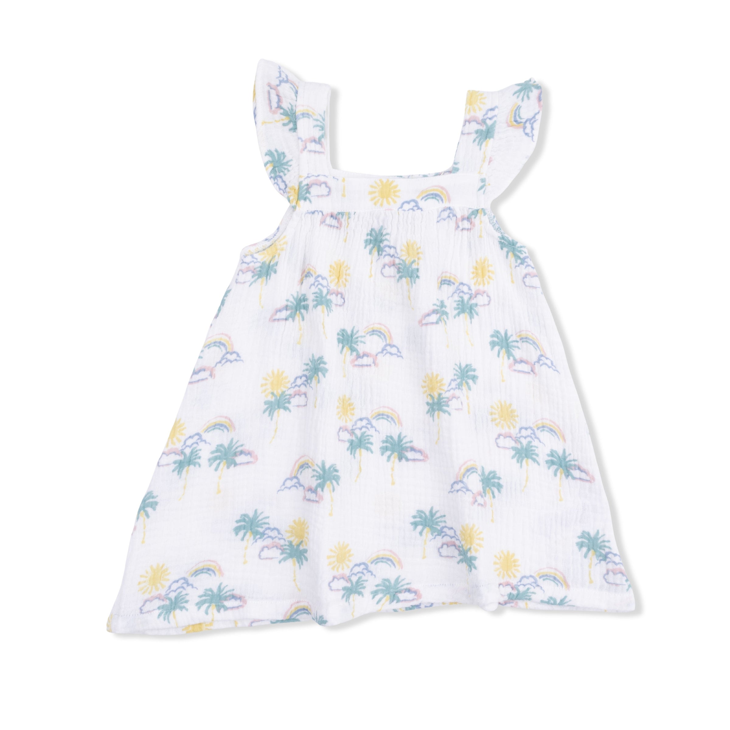 Palm Trees and Rainbows - Sundress and Bloomer