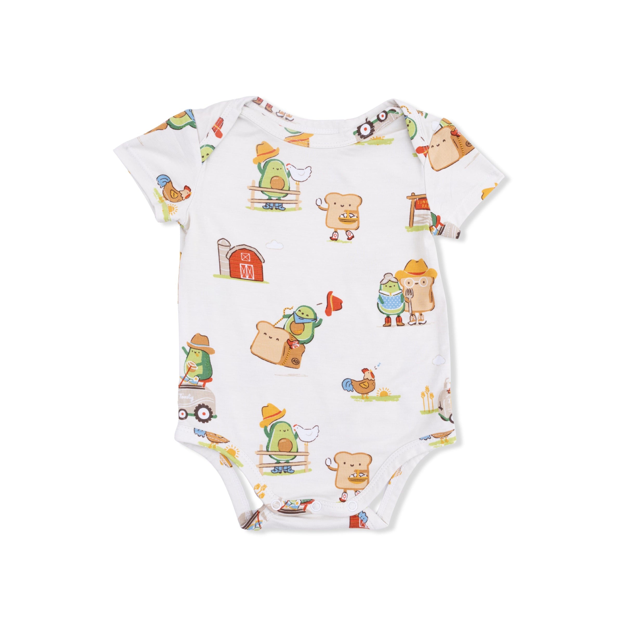 Avocado Toast - American Gothic - Short Sleeve Bodysuit