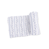 Kimberly Floral Stripe - Swaddle Blanket