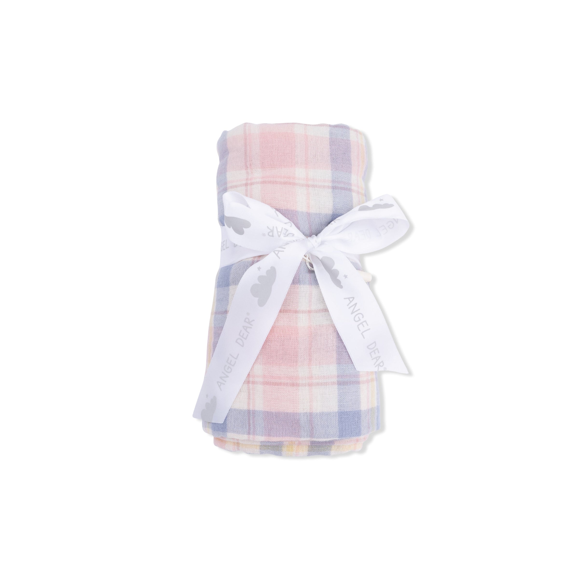 Dusty Plaid - Swaddle Blanket