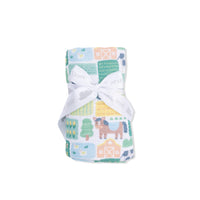 Patchwork Farm - Swaddle Blanket