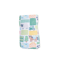 Patchwork Farm - Swaddle Blanket