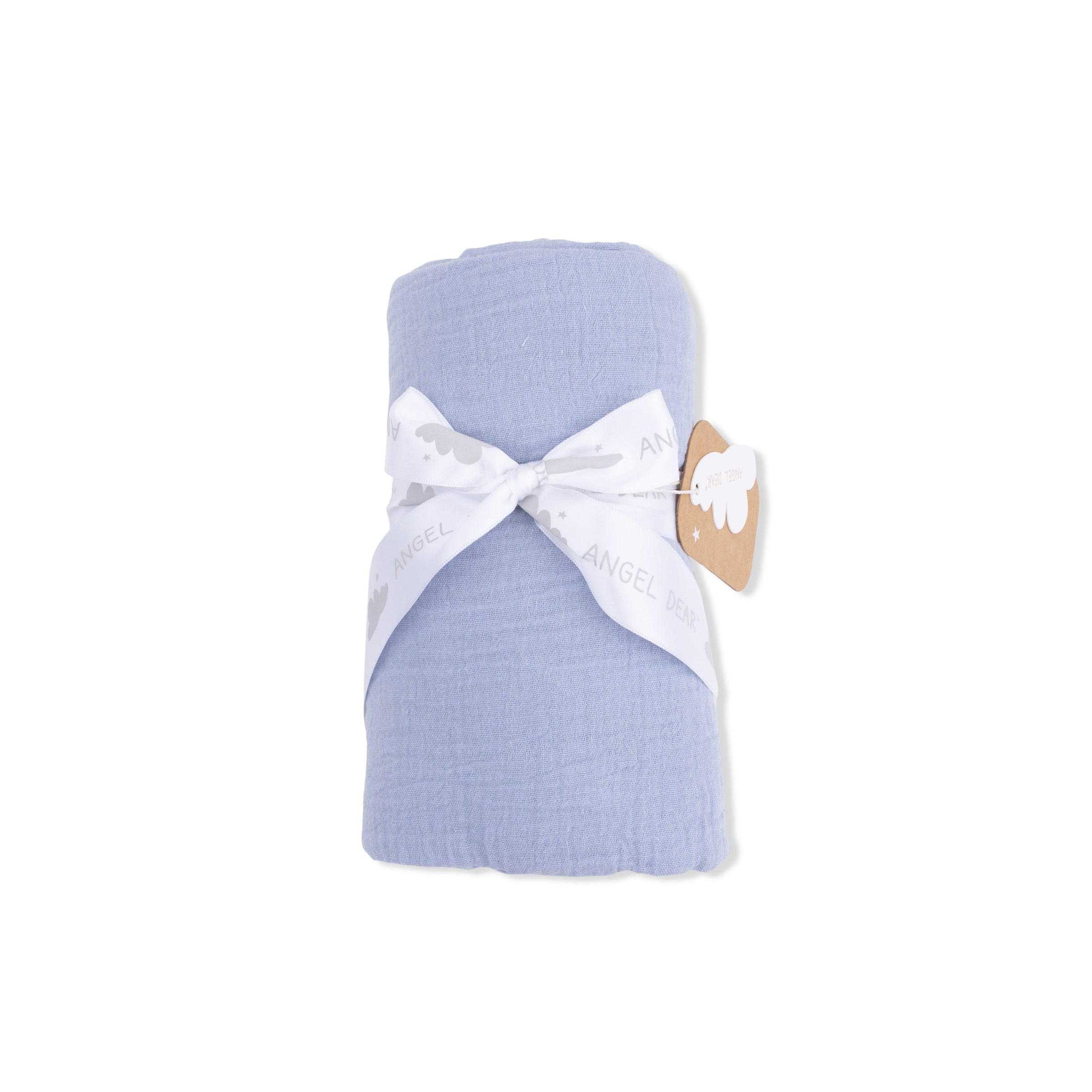Solid Muslin Blue Blizzard - Swaddle Blanket