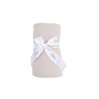 Solid Muslin French Oak - Swaddle Blanket