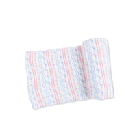 Tulip Stripe - Swaddle Blanket