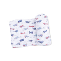 Vintage Planes - Swaddle Blanket