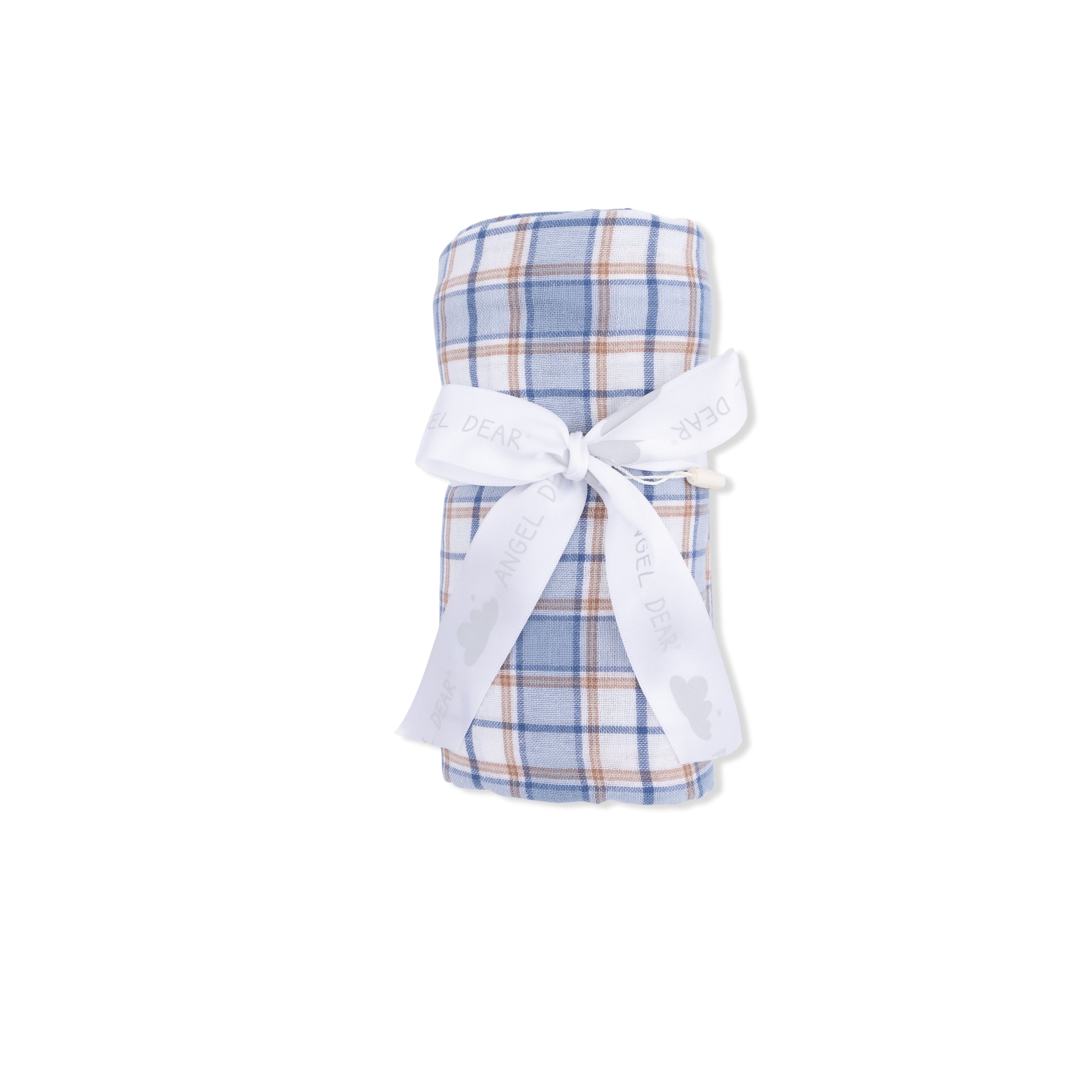 Western Boot Plaid - Swaddle Blanket
