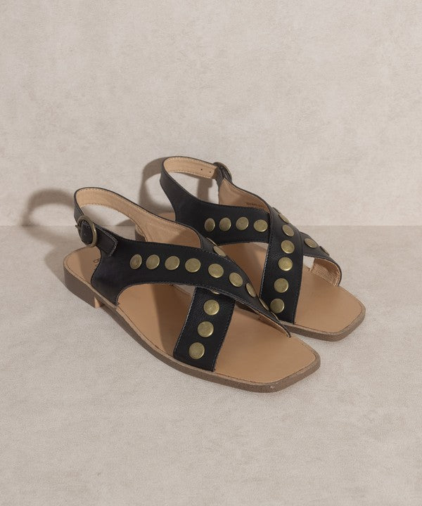 OASIS SOCIETY Kylie - Studded Cross Band Sandal